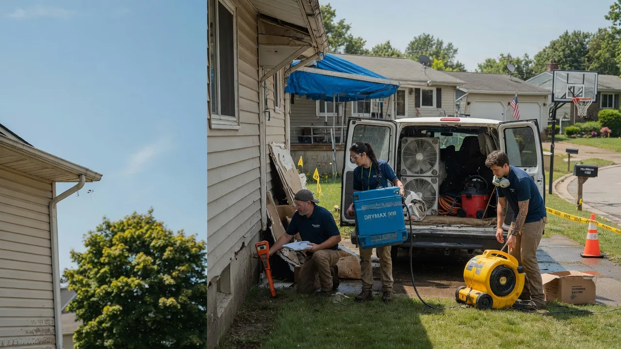 Ceiling Leak Cleanup in Northfield, MN near me